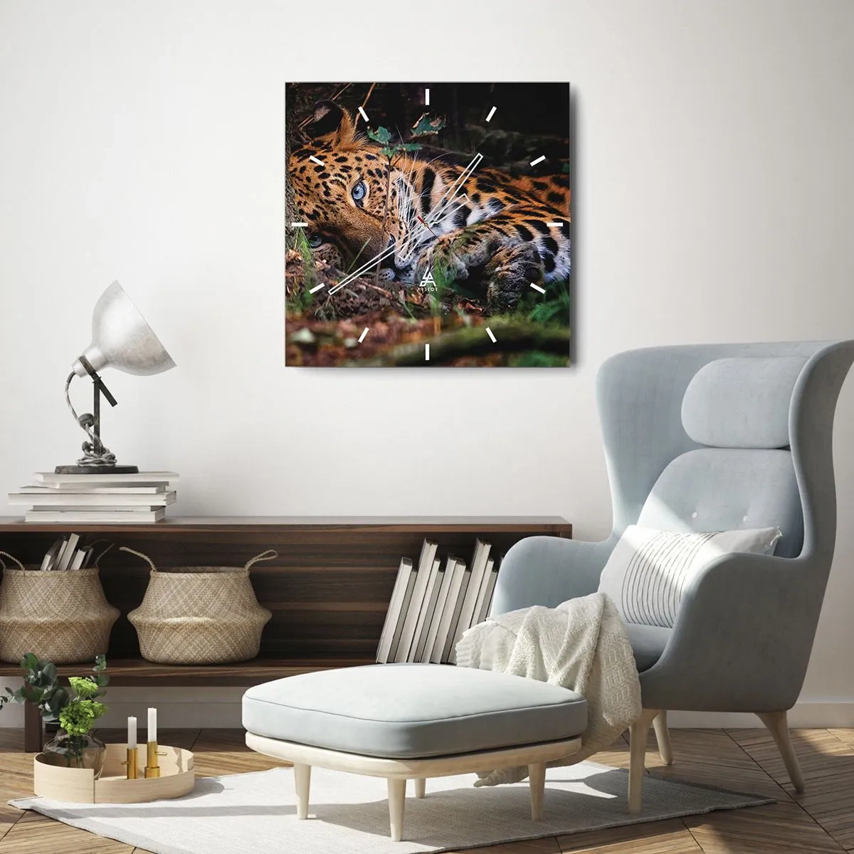 Horloge murale - Pendule murale - Fais-moi confiance - 40x40 cm