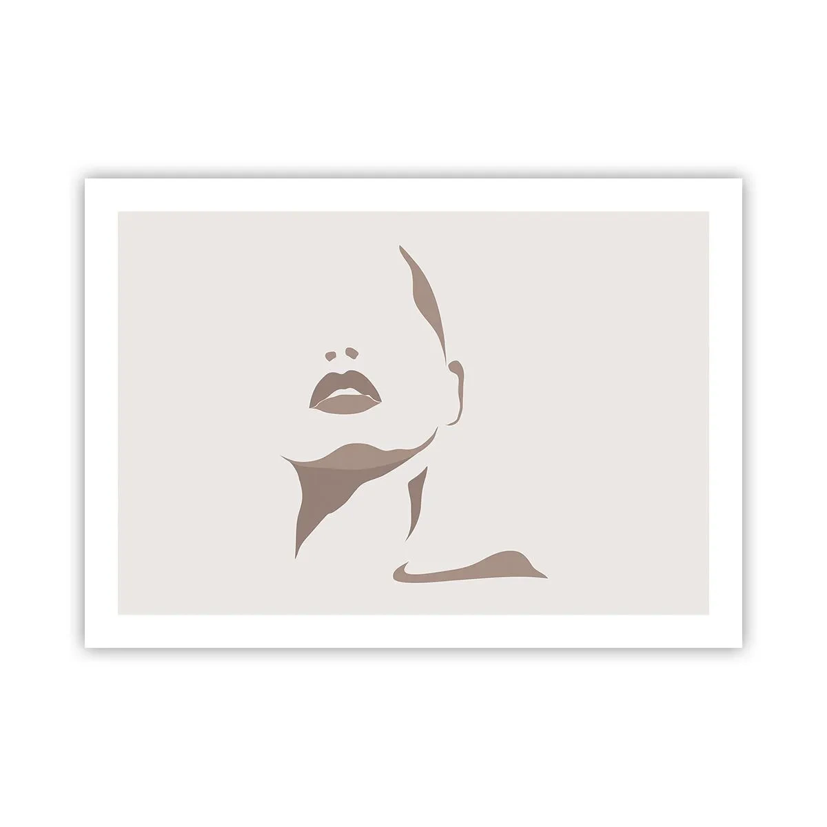 Affiche - Poster - Fait de lumière et d'ombre - 70x50 cm