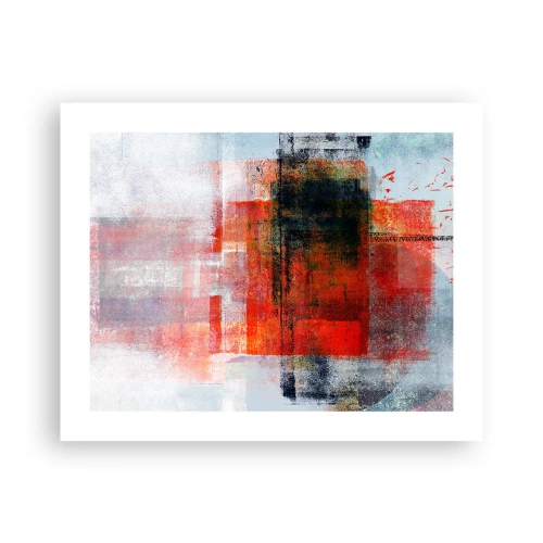 Affiche - Poster - Composition embrasée - 50x40 cm