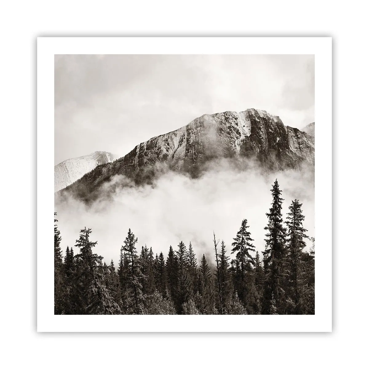 Affiche - Poster - Seigneur de granite - 60x60 cm