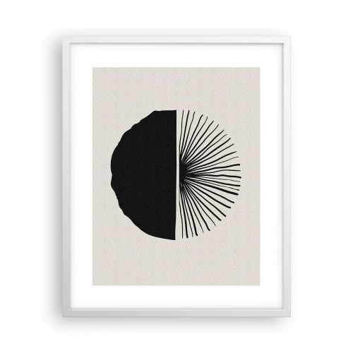 Affiche dans un cadre blanc - Poster - Une gamme de possibilités - 40x50 cm