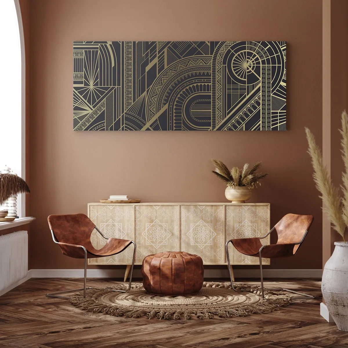 Impression sur toile - Image sur toile - Concept, idée, plan - 100x40 cm