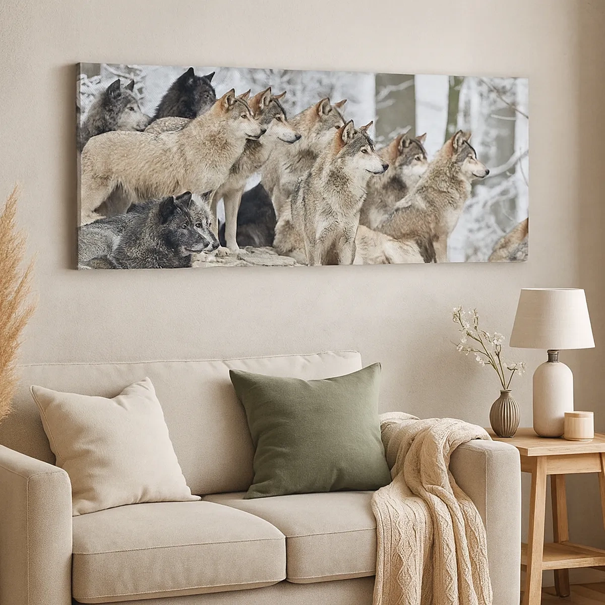 Impression sur toile - Image sur toile - Famille et amis - 30x30 cm