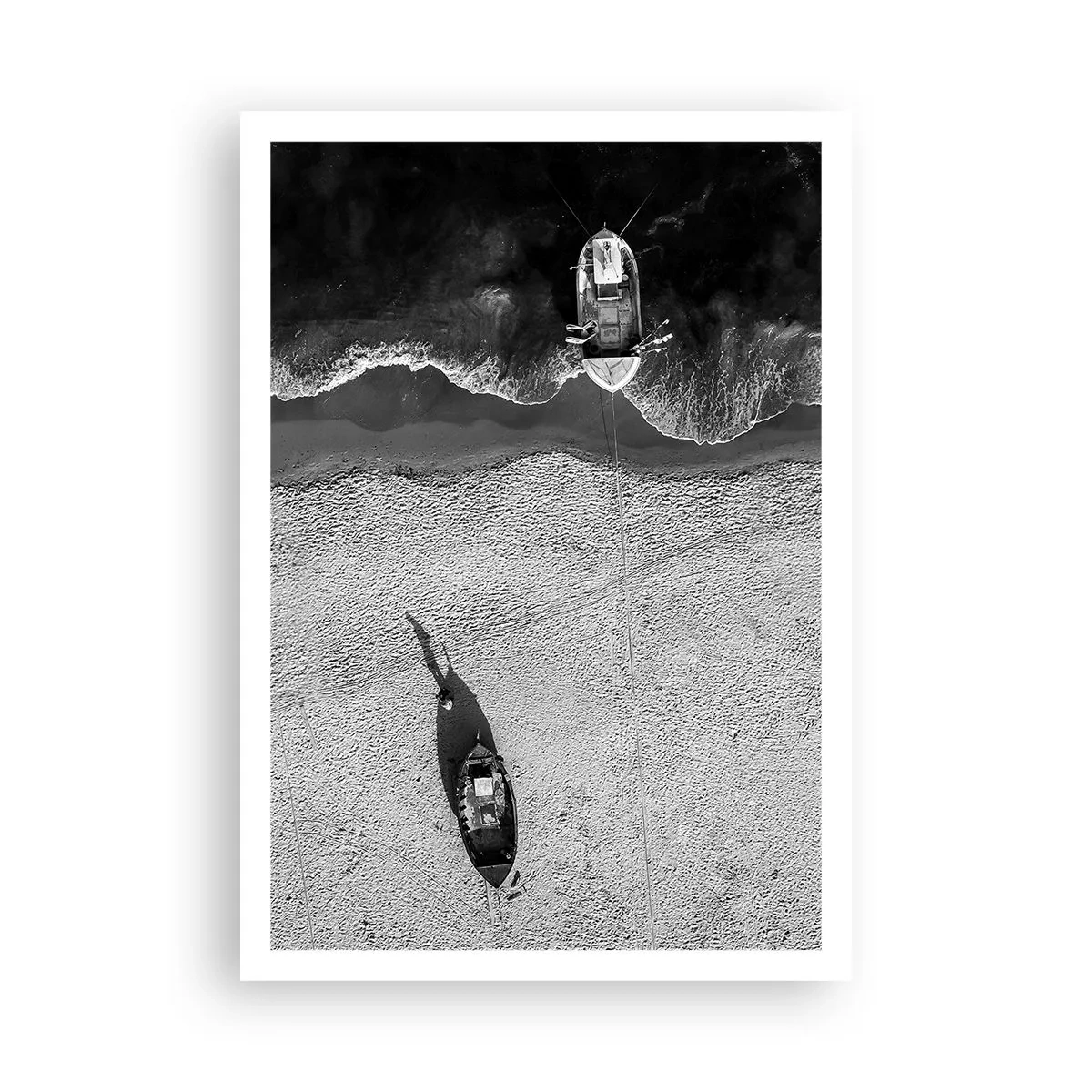 Affiche - Poster - Toujours sur le rivage… - 70x100 cm