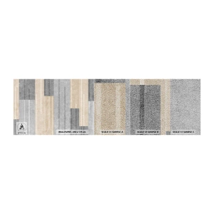 Échantillon de Papier Peint Premium Sand - Composition : se tenir droit - Abstraction, Lignes, Pastel - 100x30 cm