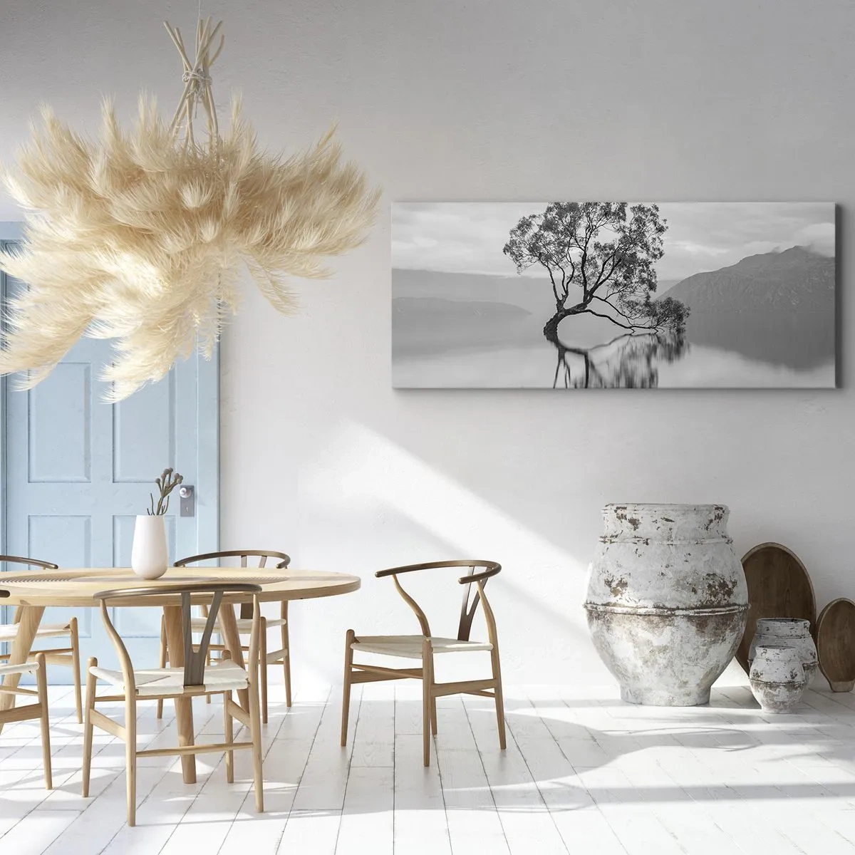 Impression sur toile - Image sur toile - Un tel pays existe - 90x30 cm