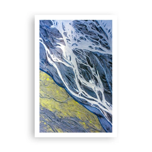 Affiche - Poster - Peintures rupestres de la nature - 61x91 cm