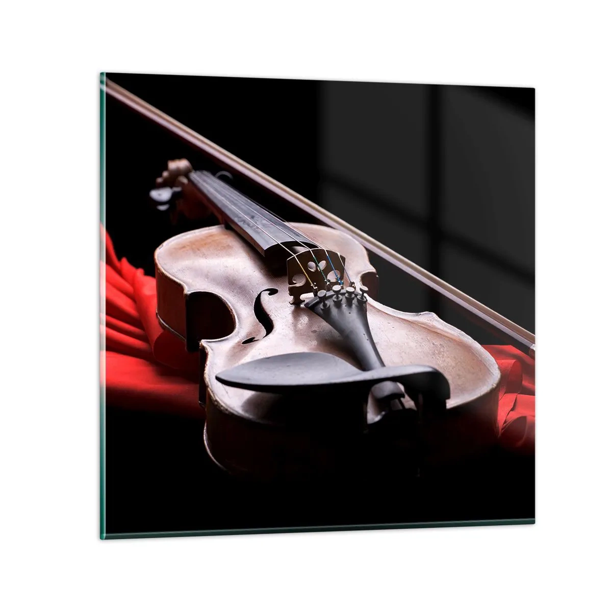 Impression sur verre - Image sur verre - Musique des sentiments - 60x60 cm