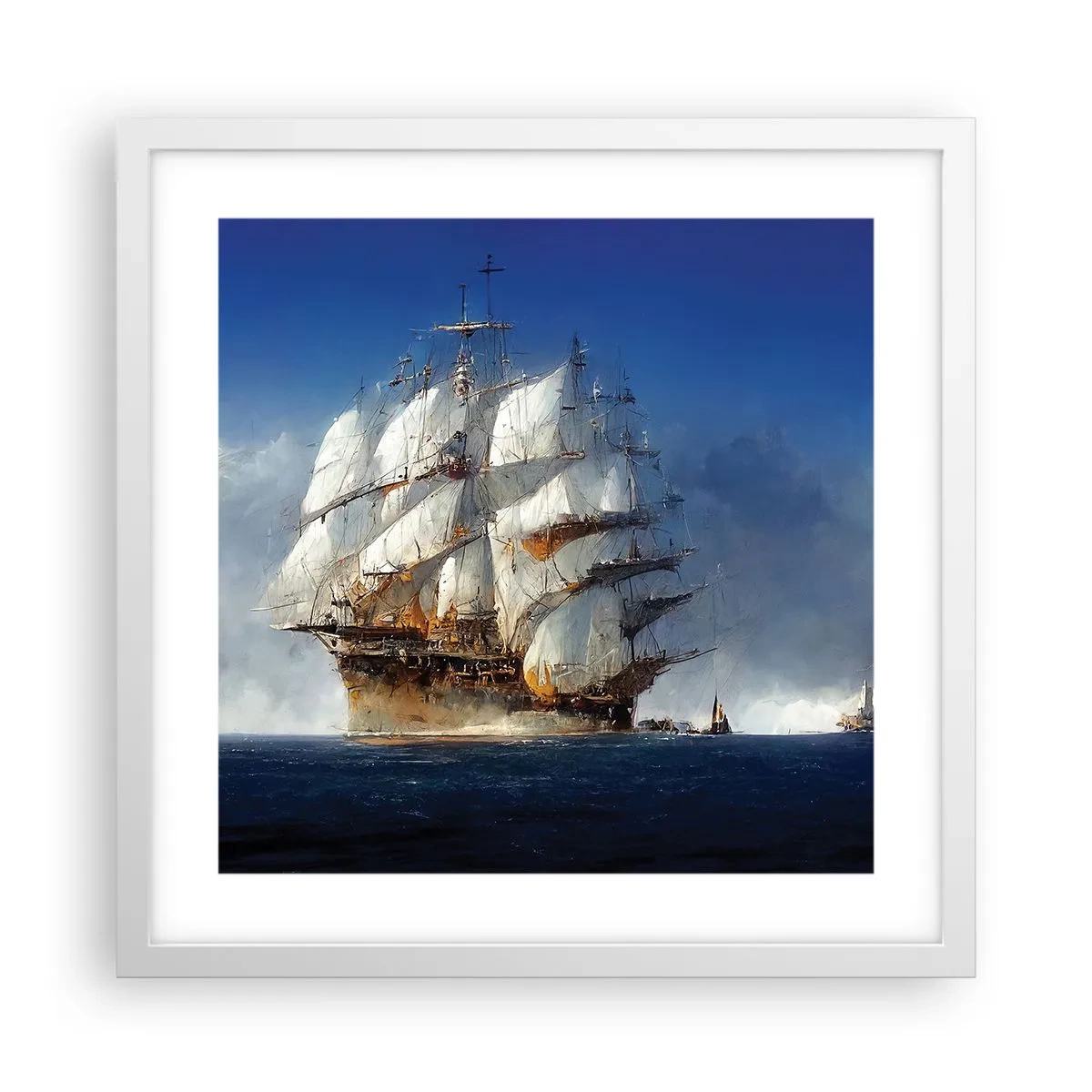 Affiche dans un cadre blanc - Poster - La grande gloire ! - 40x40 cm