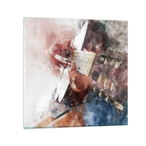 Impression sur verre - Image sur verre - Et qu'en pensez-vous ? - 30x30 cm