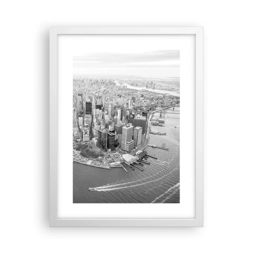 Affiche dans un cadre blanc - Poster - Comment ne pas aimer ? - 30x40 cm