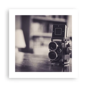 Affiche - Poster - La magie de la photographie ancienne - 40x40 cm