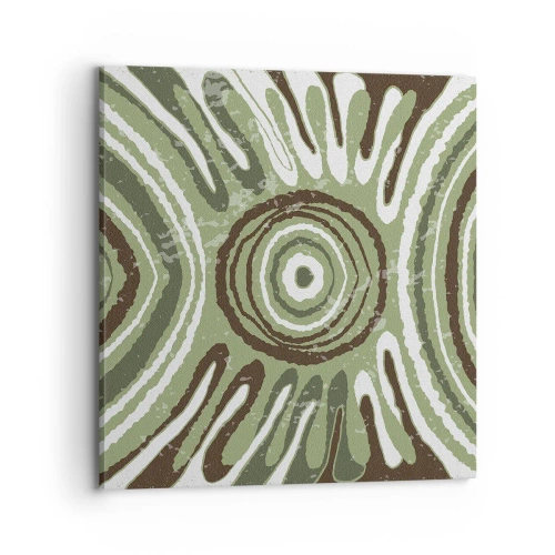 Impression sur toile - Image sur toile - Une explosion d'émotions - 70x70 cm