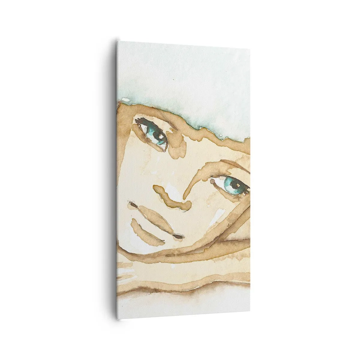 Impression sur toile - Image sur toile - L'arbre de la poésie naît du silence - 65x120 cm