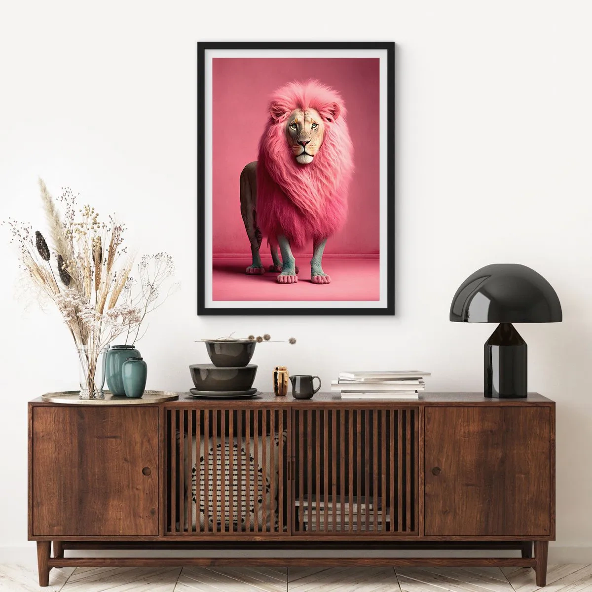 Affiche dans un cadre noir - Poster - Et tu n'as plus peur - 30x40 cm