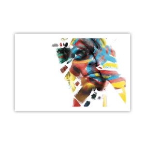 Affiche - Poster - Personnalité colorée - 91x61 cm
