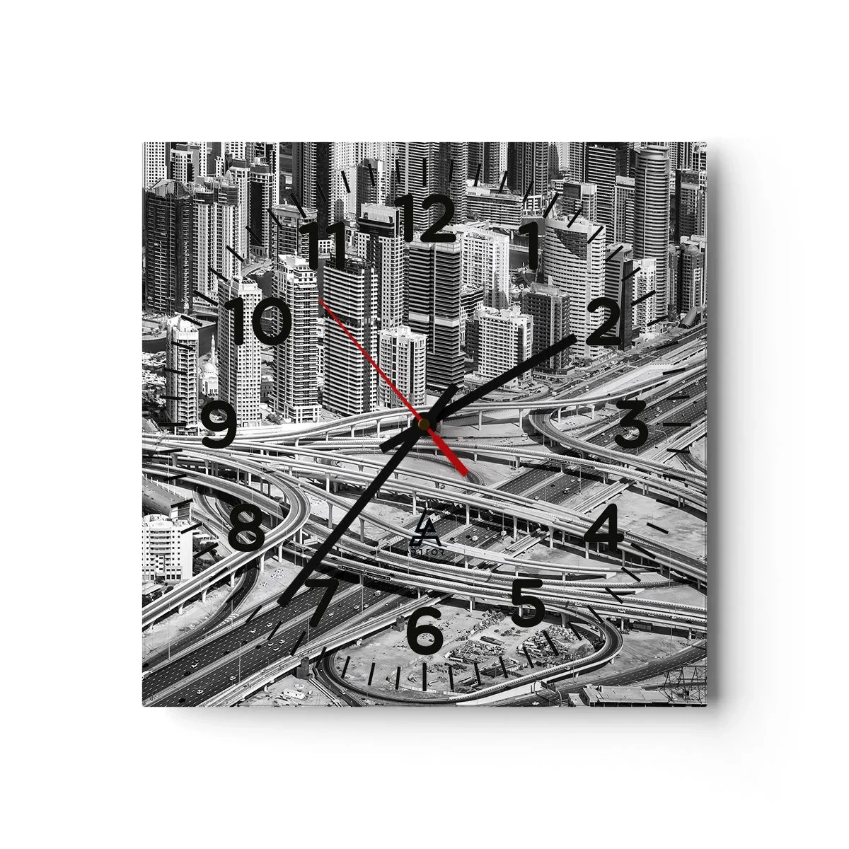 Horloge murale - Pendule murale - Dubaï - la ville impossible - 30x30 cm