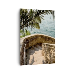 Impression sur toile - Image sur toile - Sous le soleil d'Italie - 70x100 cm