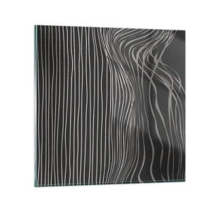 Impression sur verre - Image sur verre - Rythme et accent - 30x30 cm