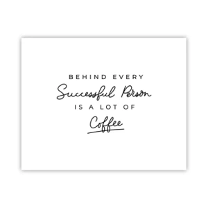 Affiche - Poster - Secret du succès - 50x40 cm