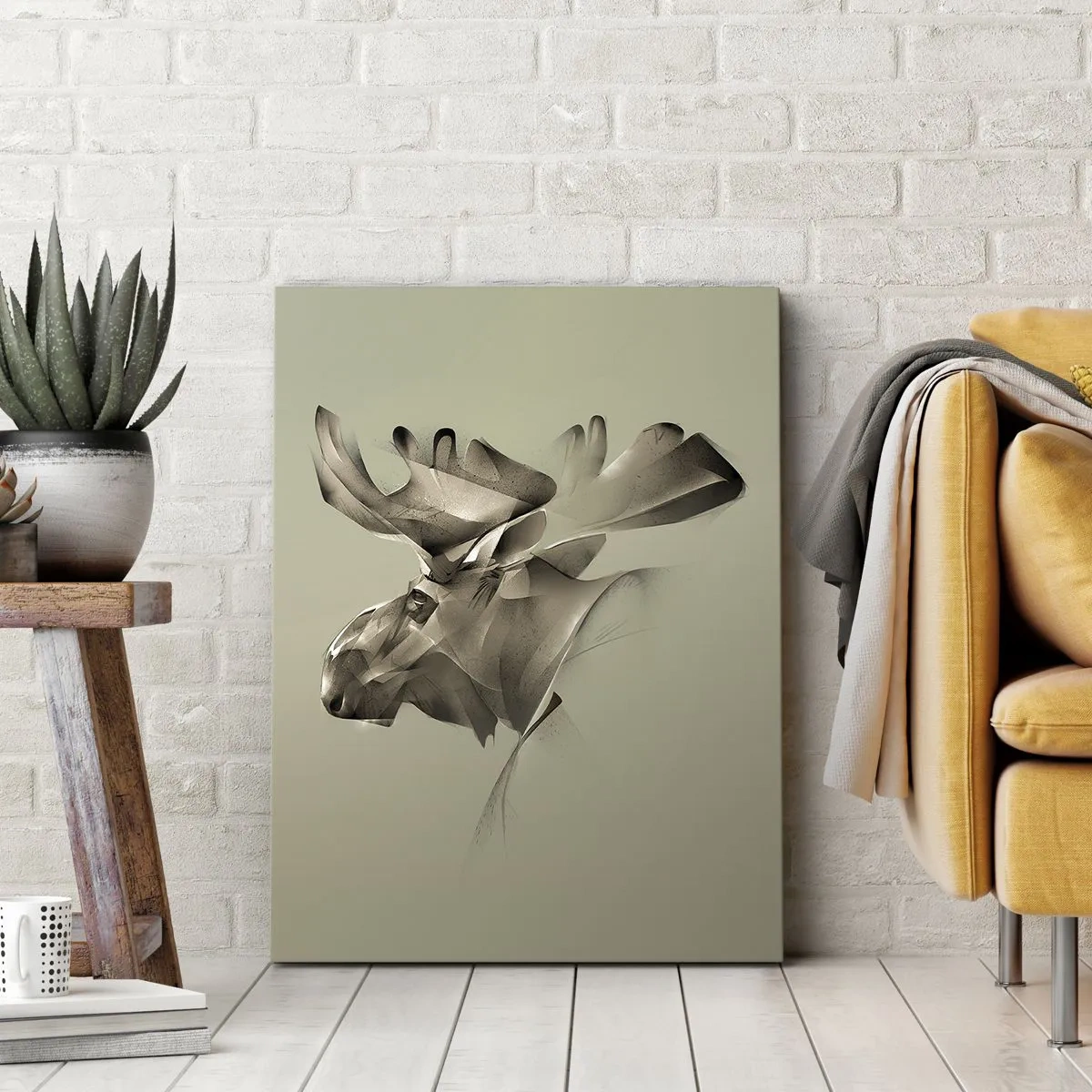 Impression sur toile - Image sur toile - La douce force de la paix - 55x100 cm