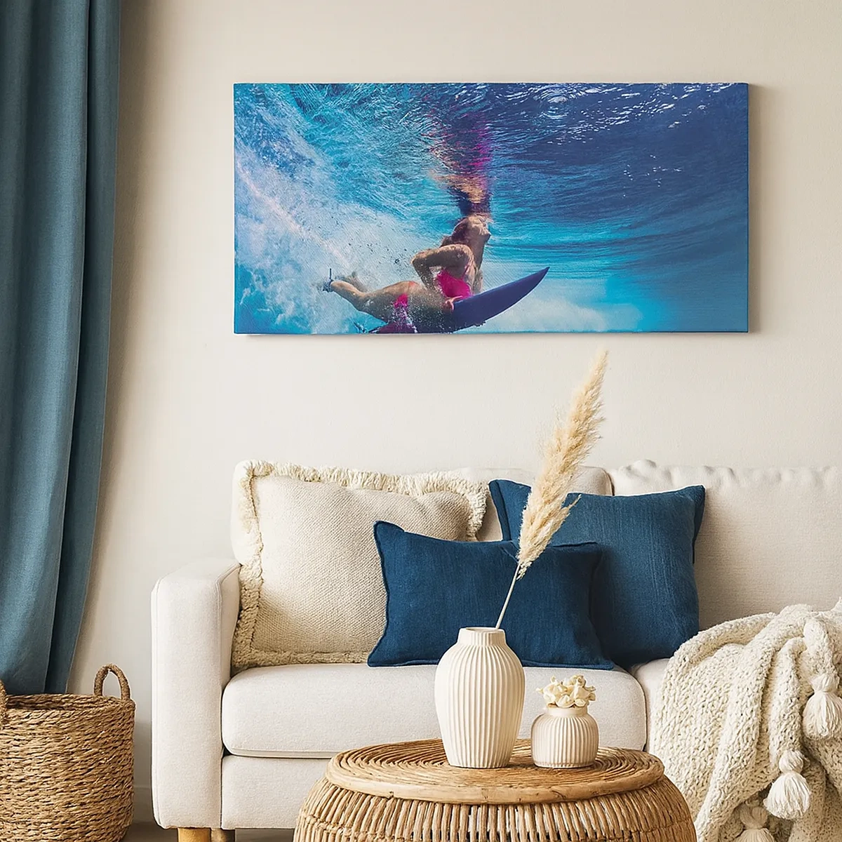 Impression sur toile - Image sur toile - Joie profonde - 30x30 cm