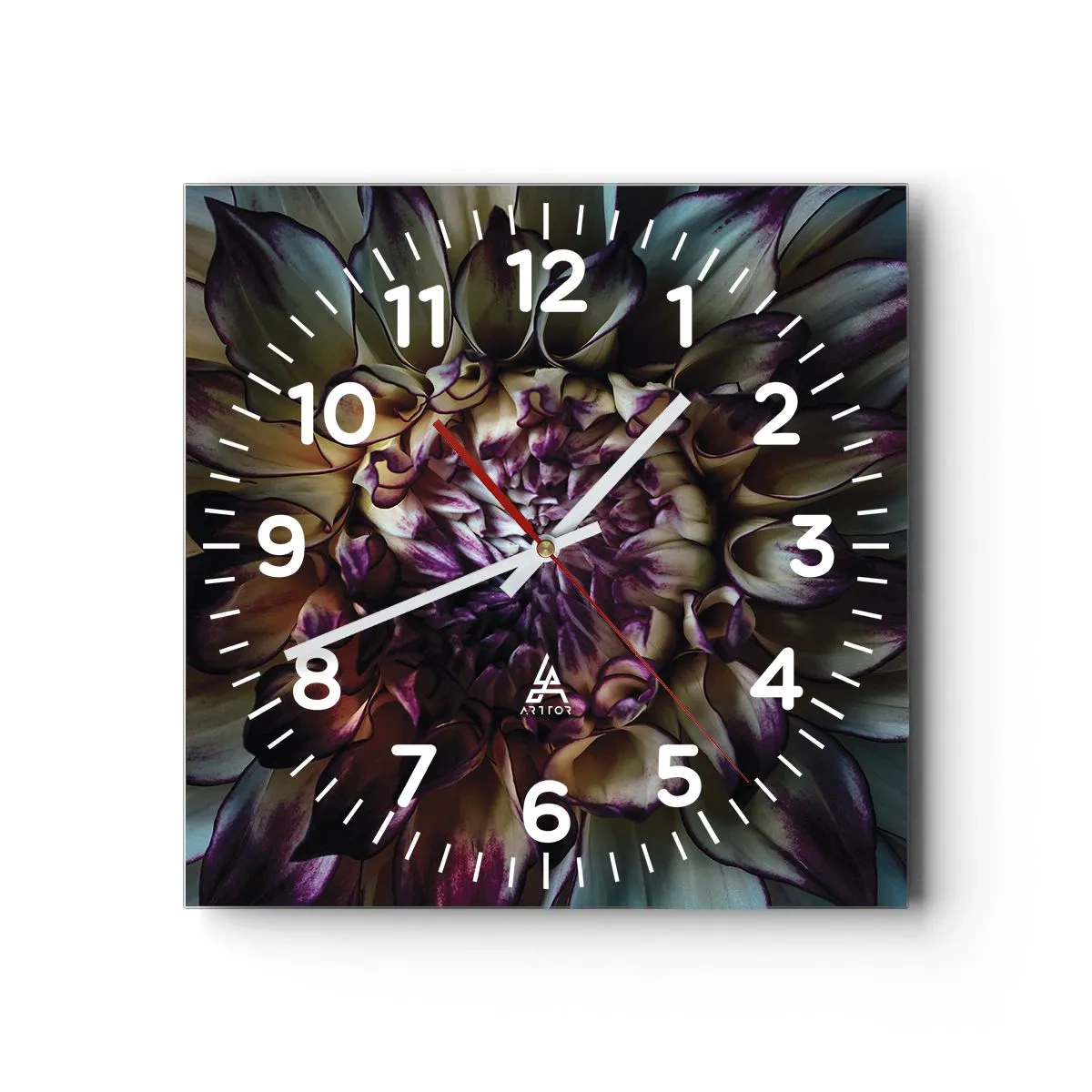 Horloge murale - Pendule murale - L'apogée de la jeunesse - 40x40 cm