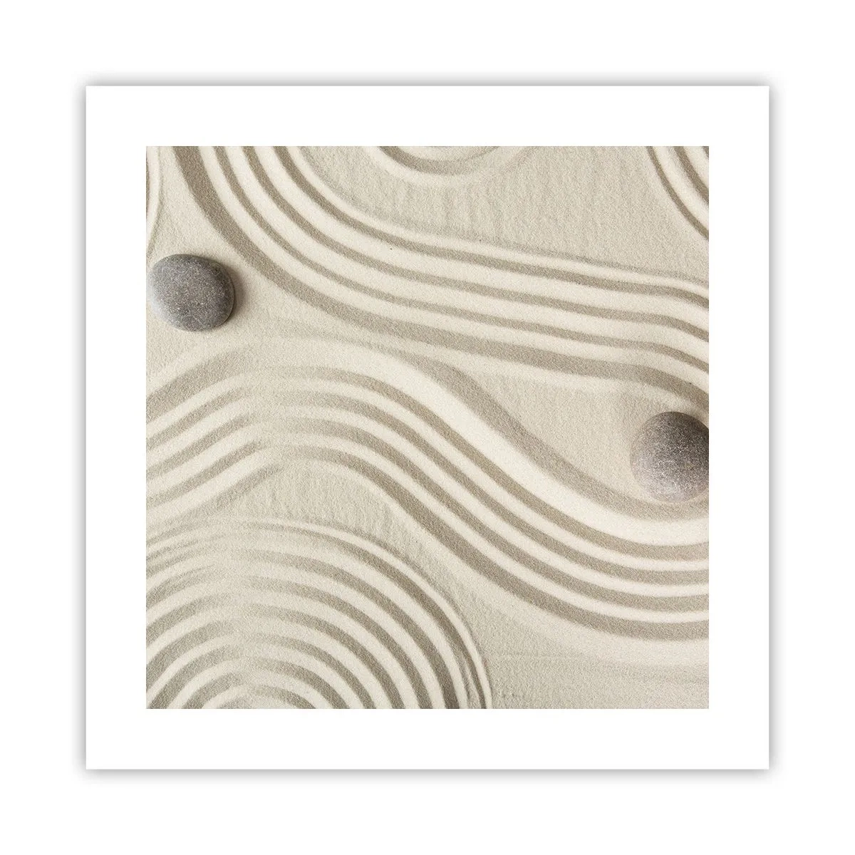 Affiche - Poster - Touche de chaleur - 40x40 cm