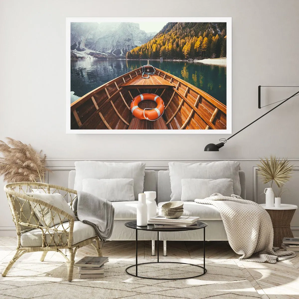 Affiche - Poster - Escapade en montagne - 40x30 cm