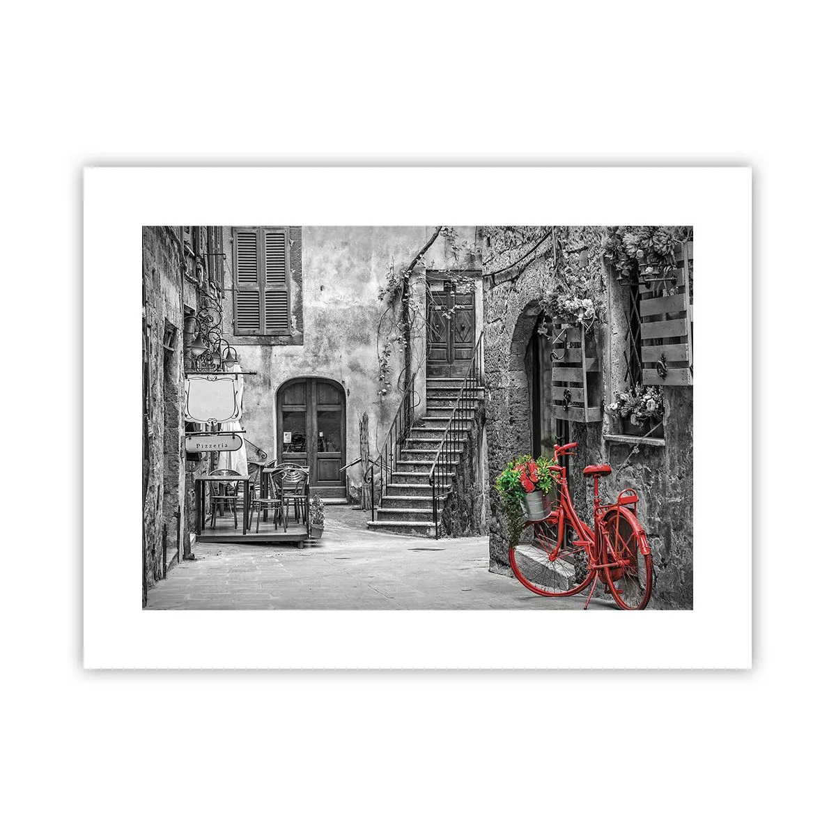 Affiche - Poster - Ruelle toscane - 40x30 cm