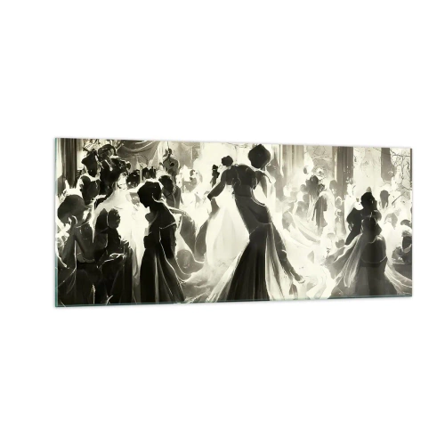 Impression sur verre - Image sur verre - La grande mascarade - 100x40 cm