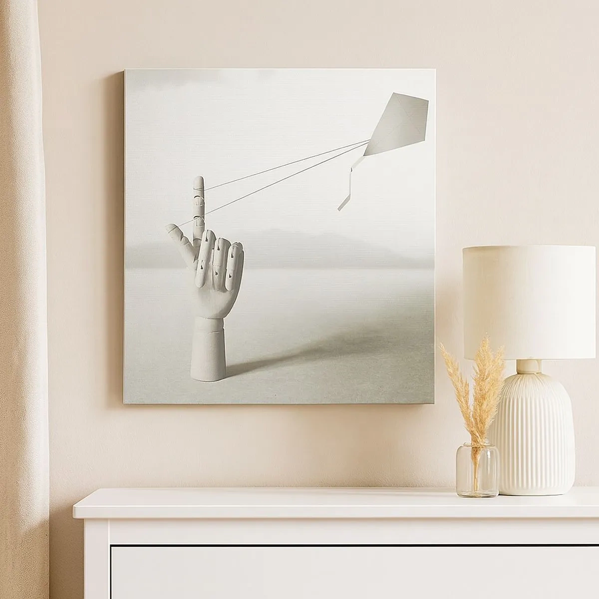 Impression sur toile - Image sur toile - Épreuve de force - 30x30 cm