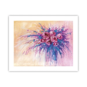 Affiche - Poster - Fontaine aux roses - 50x40 cm