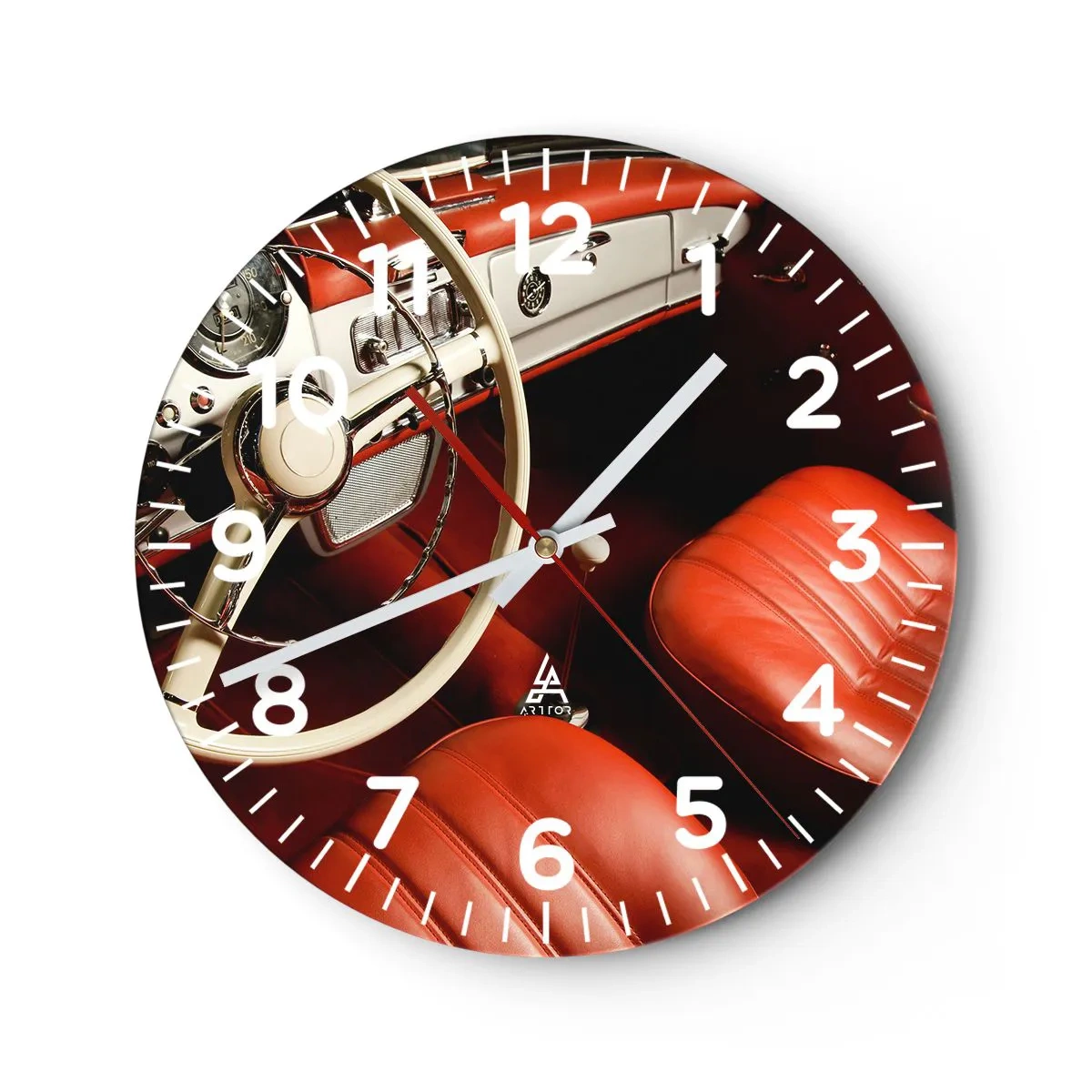 Horloge murale - Pendule murale - Luxe de style vintage - 40x40 cm