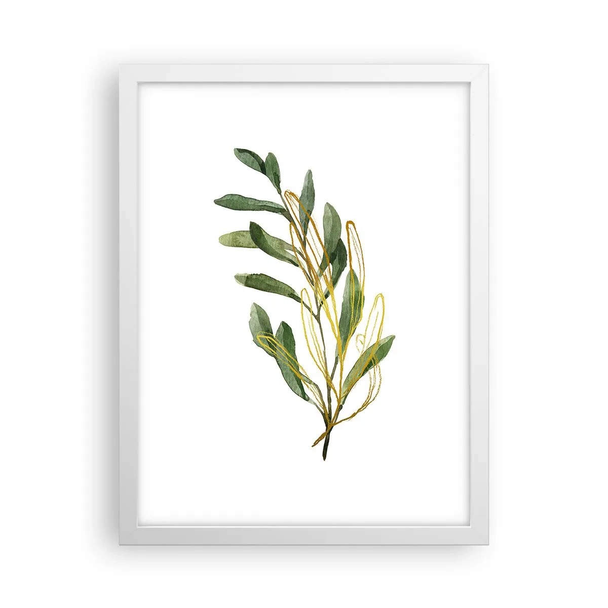 Affiche dans un cadre blanc - Poster - Tout ce qui est bon - 30x40 cm