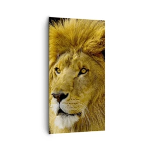 Impression sur toile - Image sur toile - Portrait de roi - 65x120 cm