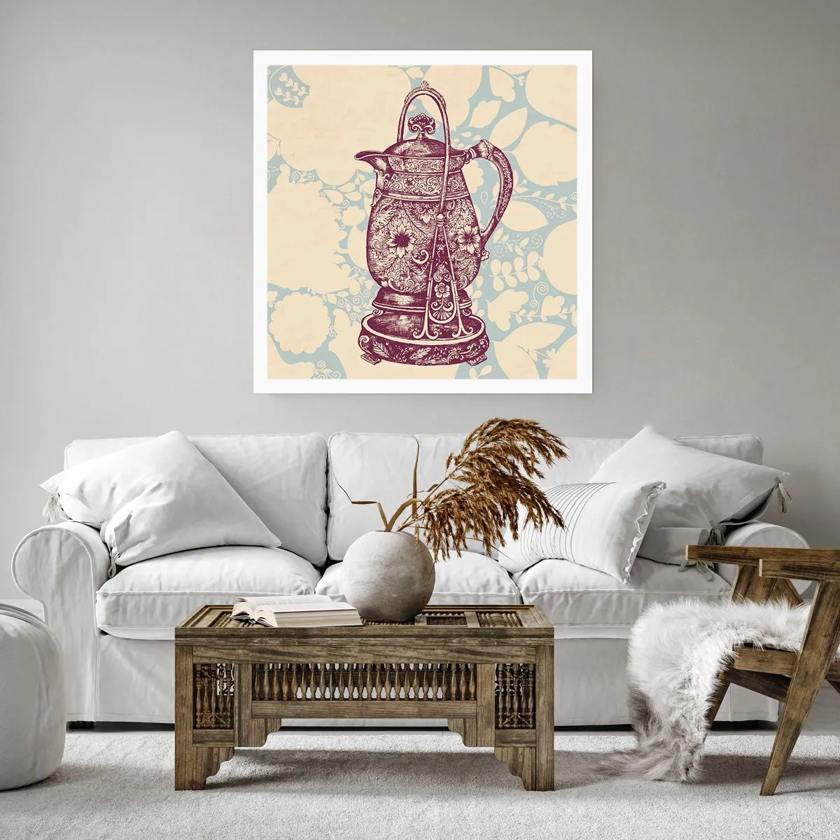 Affiche - Poster - La beauté du quotidien - 60x60 cm