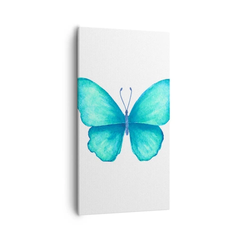 Impression sur toile - Image sur toile - Nature turquoise - 55x100 cm