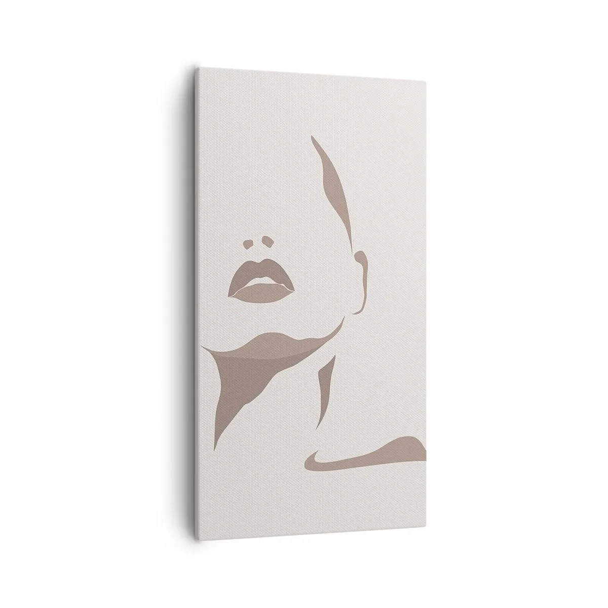 Impression sur toile - Image sur toile - Fait de lumière et d'ombre - 55x100 cm