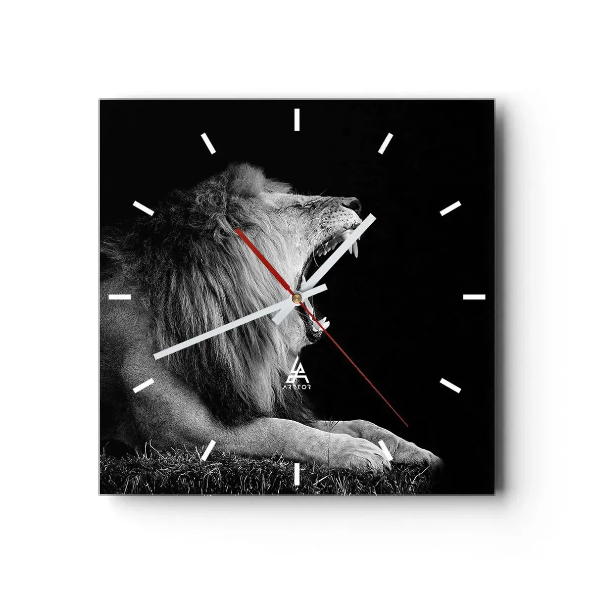 Horloge murale - Pendule murale - Sans aucun doute - 40x40 cm