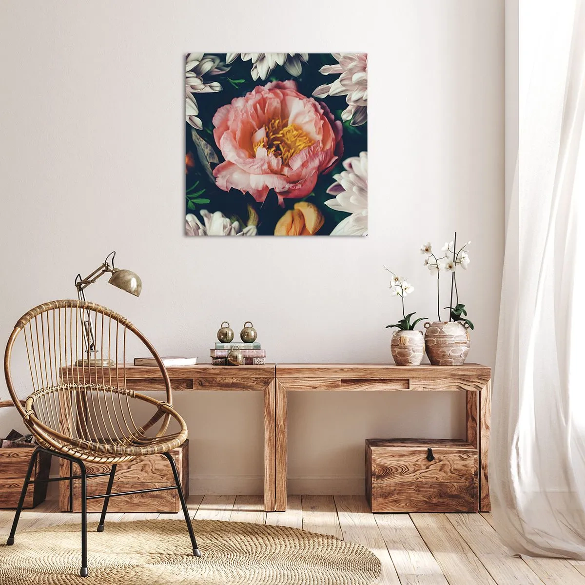 Impression sur toile - Image sur toile - Splendeur baroque - 60x60 cm