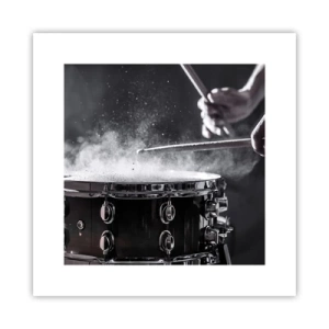 Affiche - Poster - Tempo de la musique - 30x30 cm