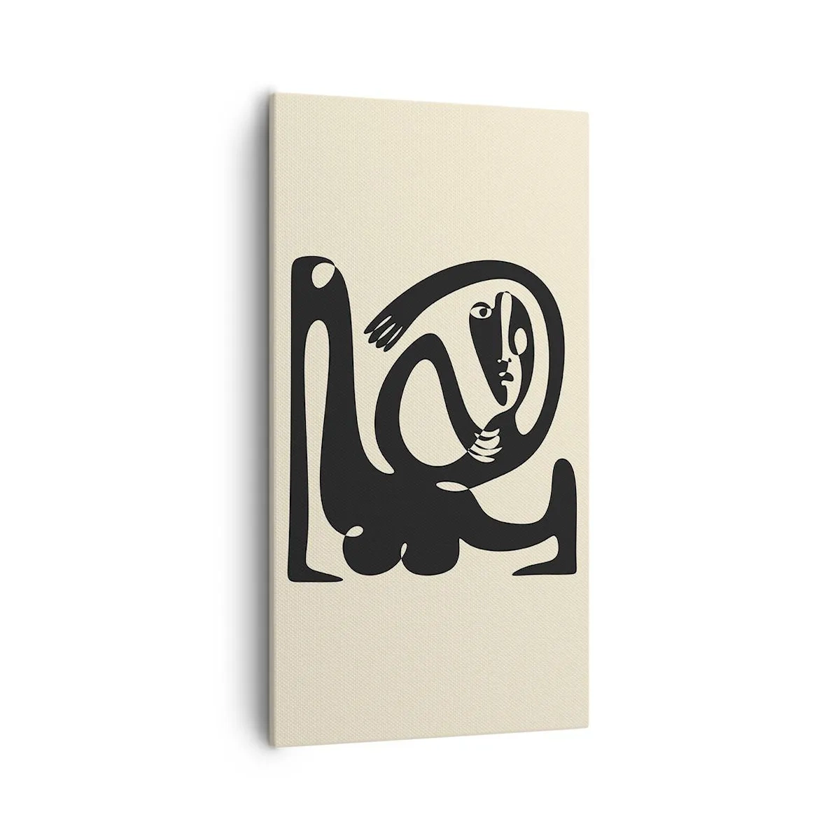 Impression sur toile - Image sur toile - Presque du Picasso - 55x100 cm