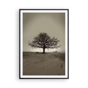 Affiche dans un cadre noir - Poster - D'ici à l'éternité - 70x100 cm