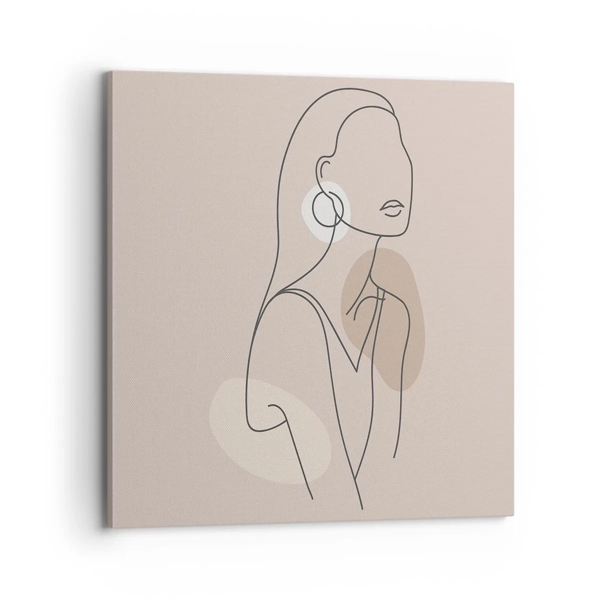 Impression sur toile - Image sur toile - Icone féminin - 70x70 cm
