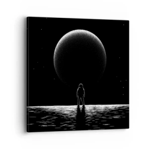 Impression sur toile - Image sur toile - Face à face - 40x40 cm