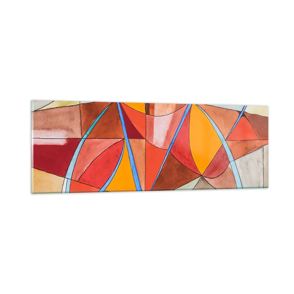 Impression sur verre - Image sur verre - Le carrousel, le carrousel des rêves - 90x30 cm