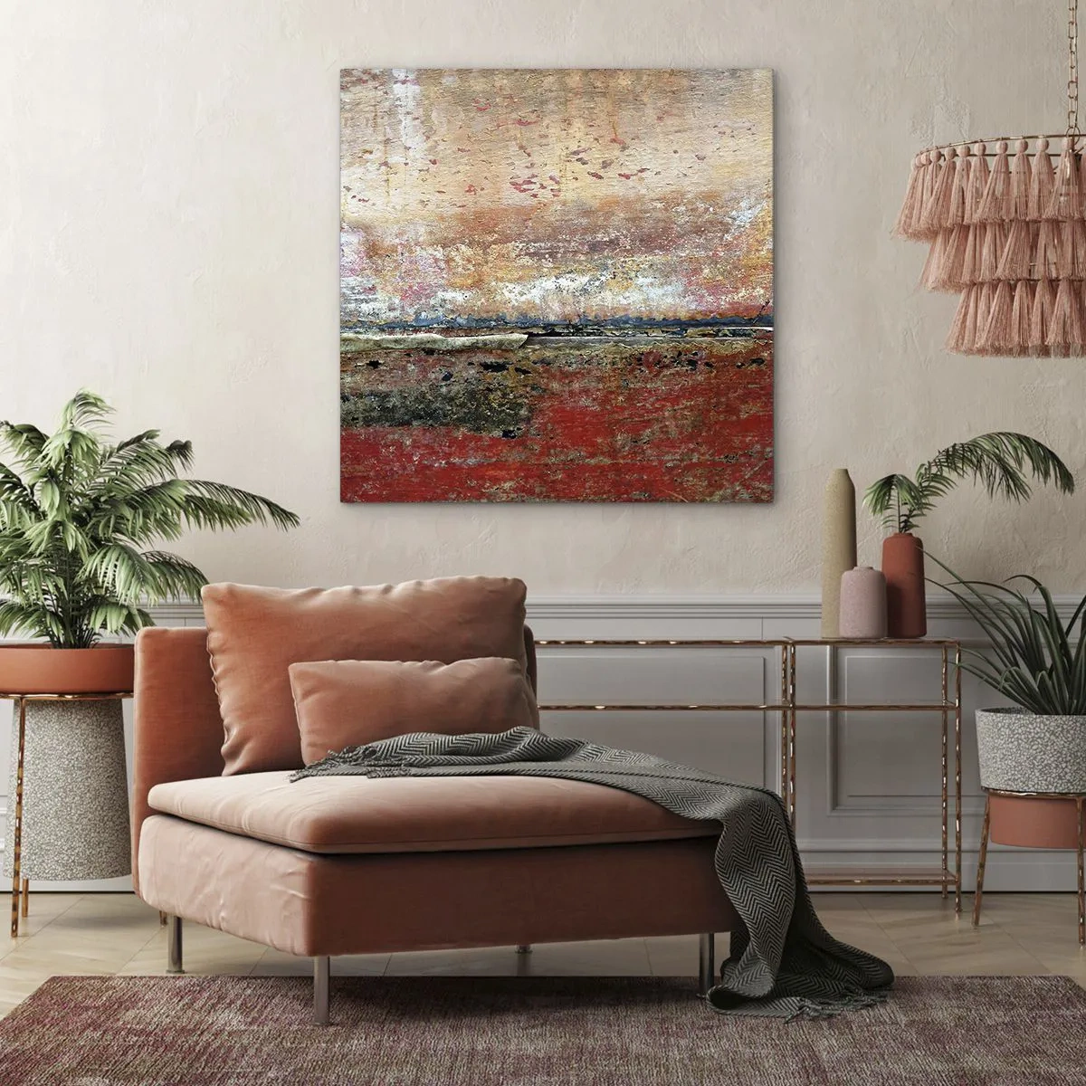 Impression sur toile - Image sur toile - C'est peut-être la mer - 60x60 cm