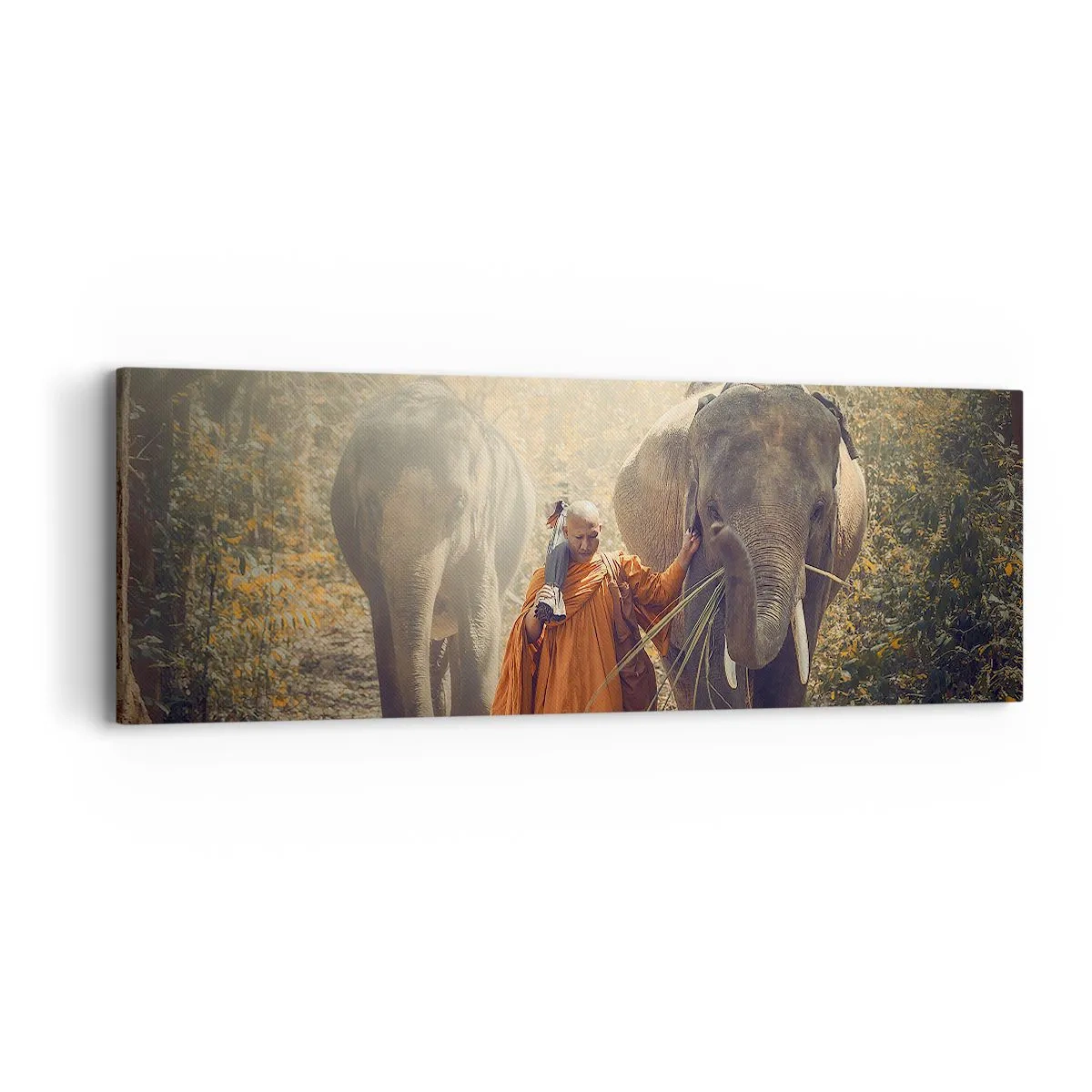 Impression sur toile - Image sur toile - Compréhension totale - 90x30 cm