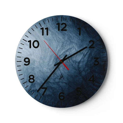 Horloge murale - Pendule murale - Atteindre en profondeur - 40x40 cm